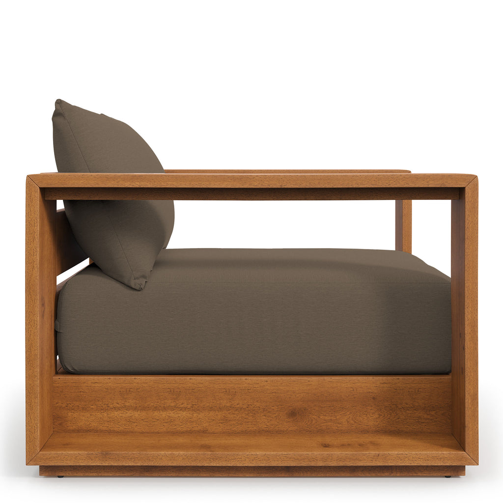 Tulsa Outdoor Acacia Wood Chair