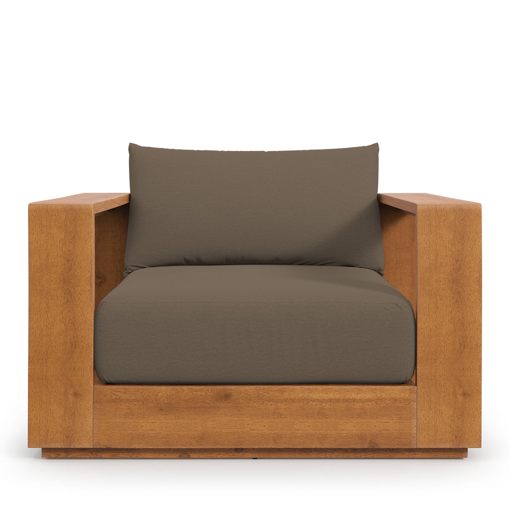Tulsa Outdoor Acacia Wood Chair