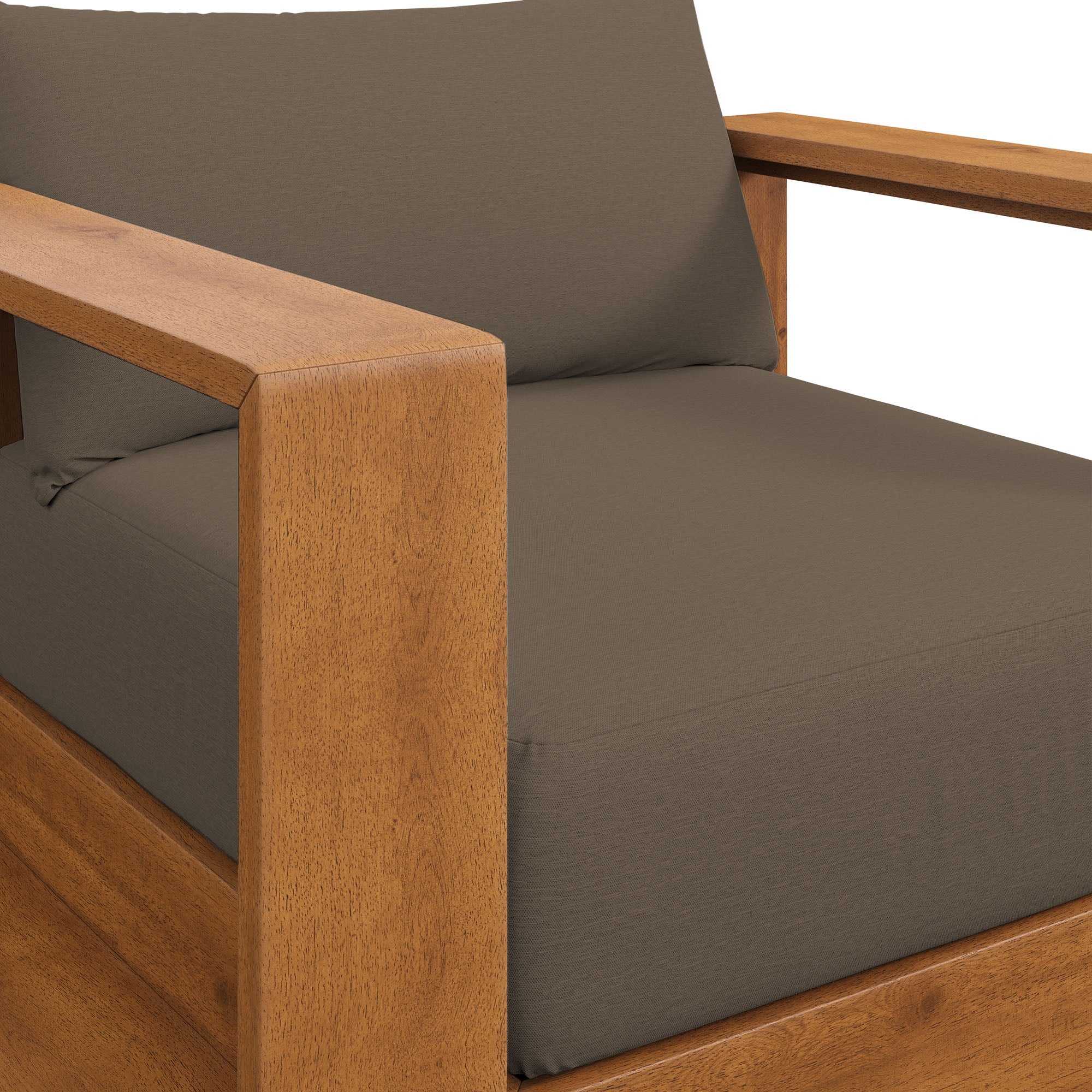 Tulsa Outdoor Acacia Wood Chair