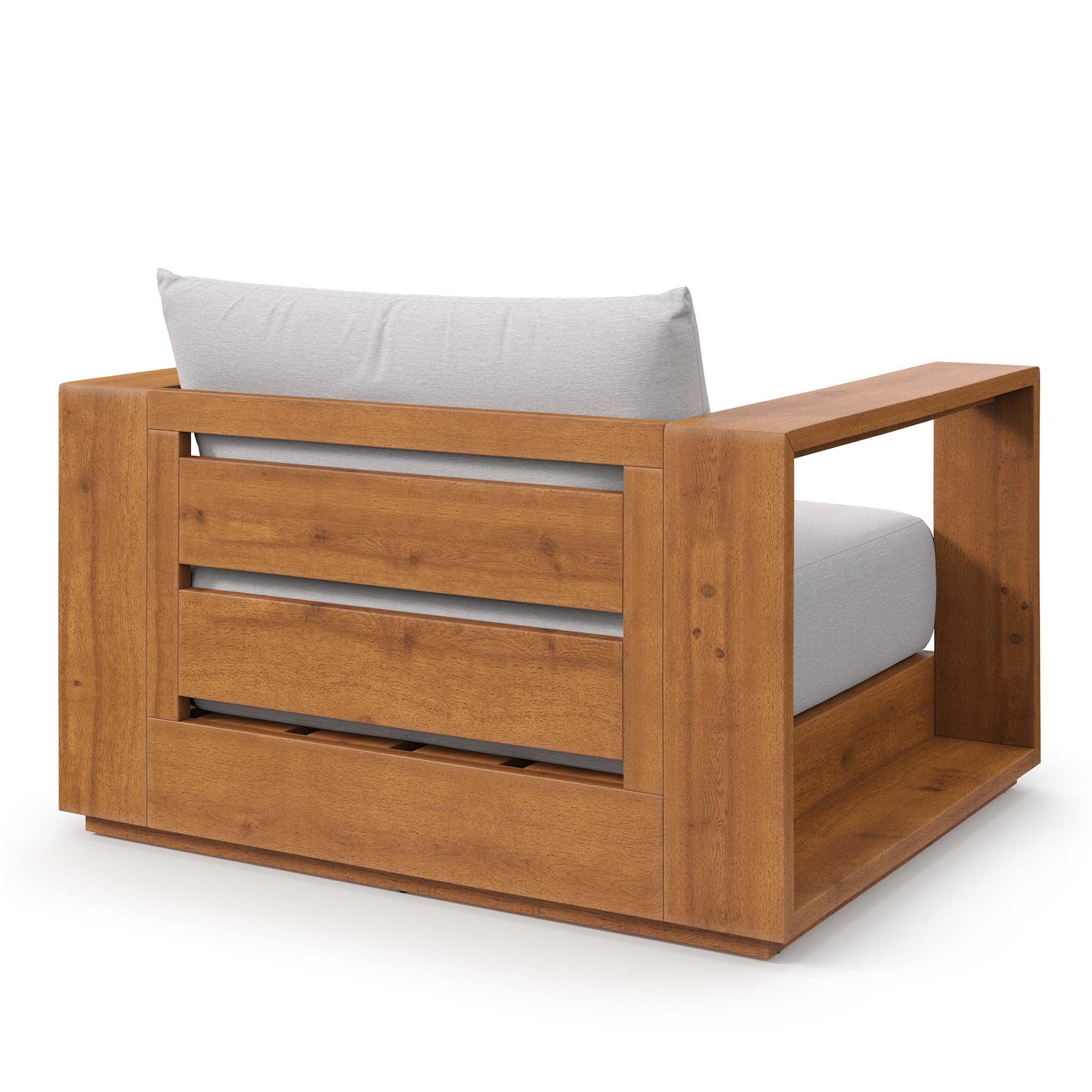 Tulsa Outdoor Acacia Wood Chair