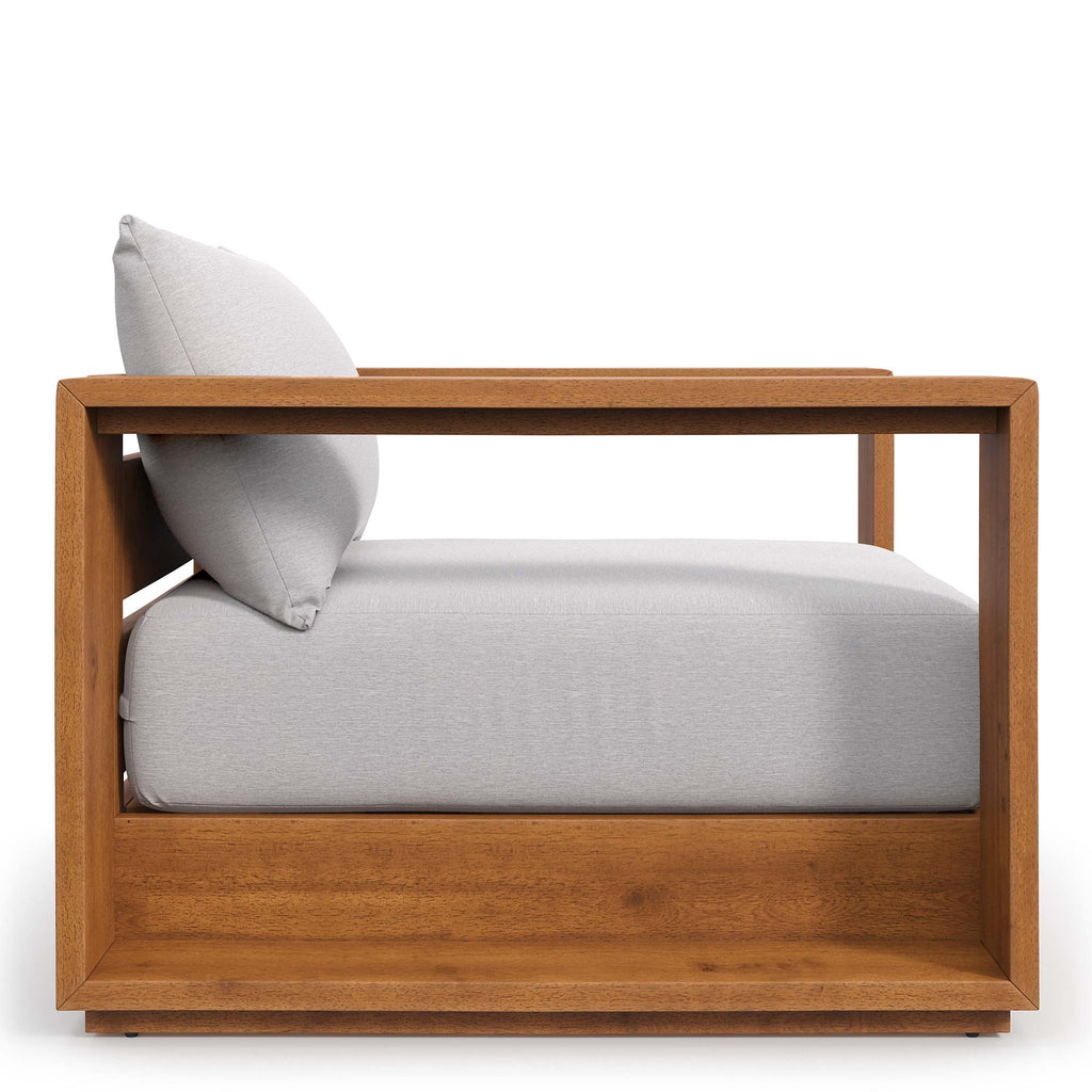 Tulsa Outdoor Acacia Wood Chair