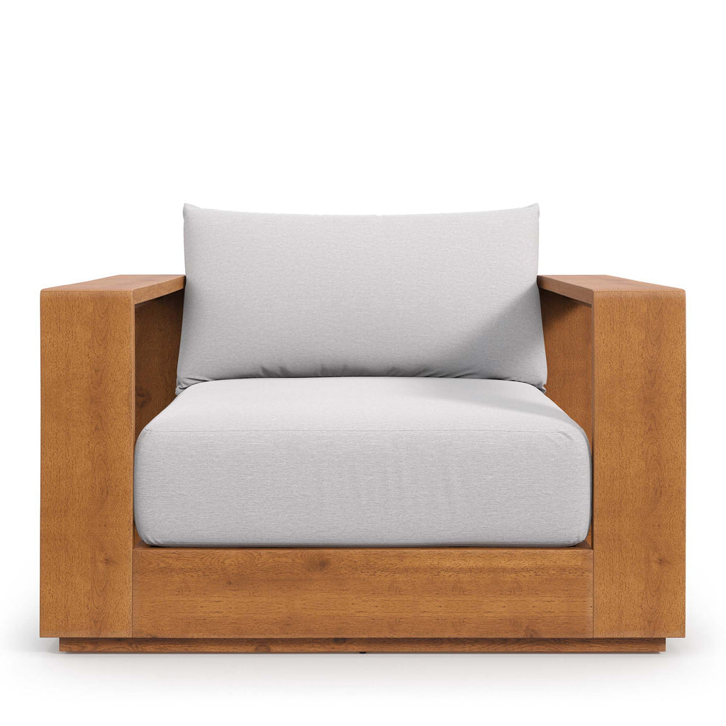 Tulsa Outdoor Acacia Wood Chair