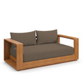 Tulsa Acacia Wood Loveseat