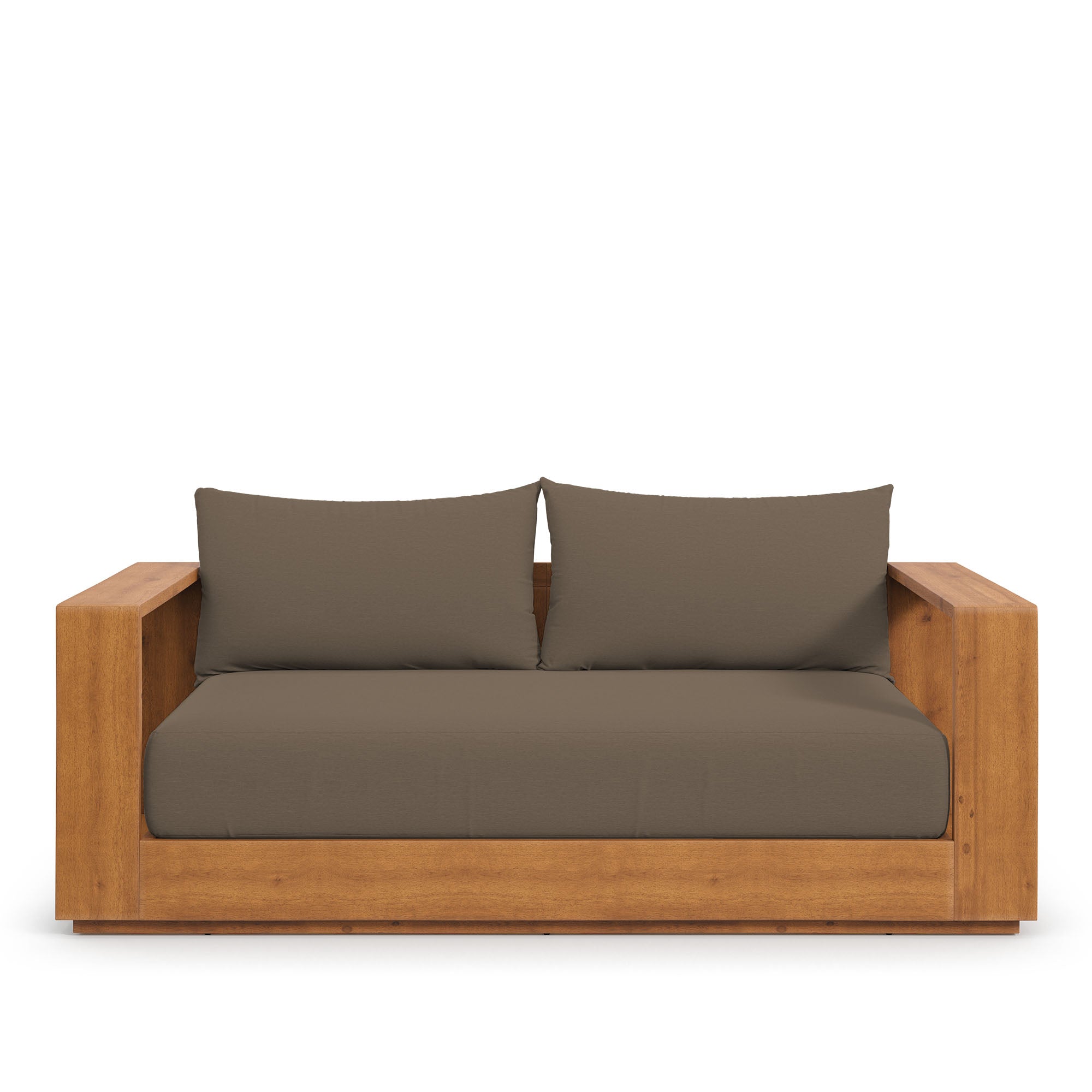 Tulsa Acacia Wood Loveseat
