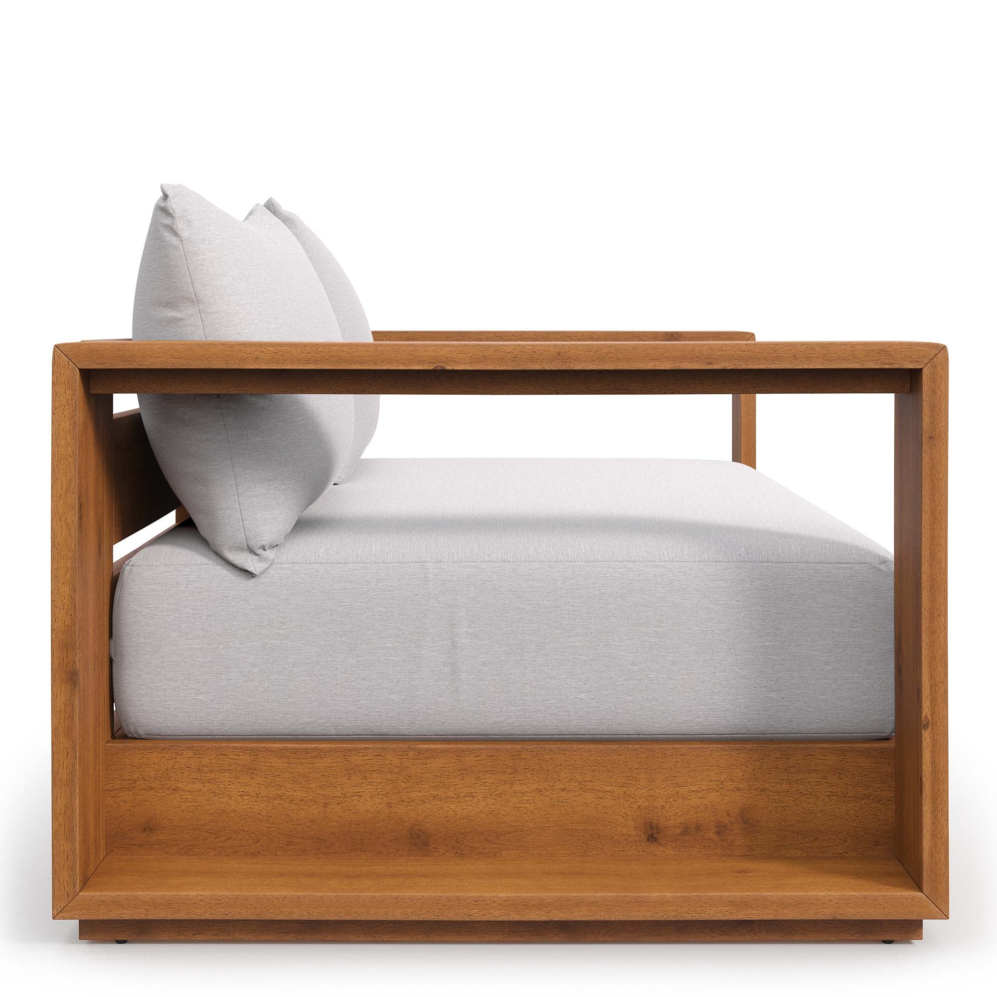 Tulsa Acacia Wood Loveseat