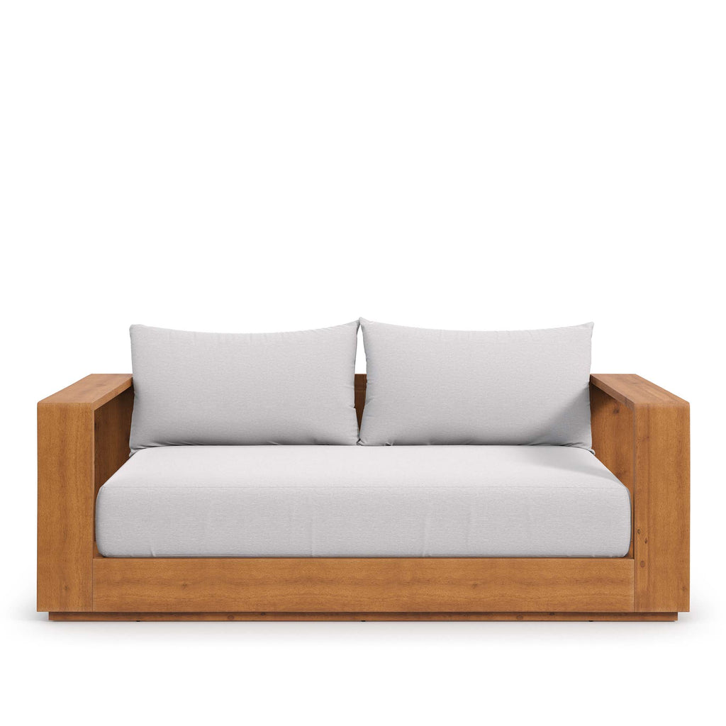 Tulsa Acacia Wood Loveseat