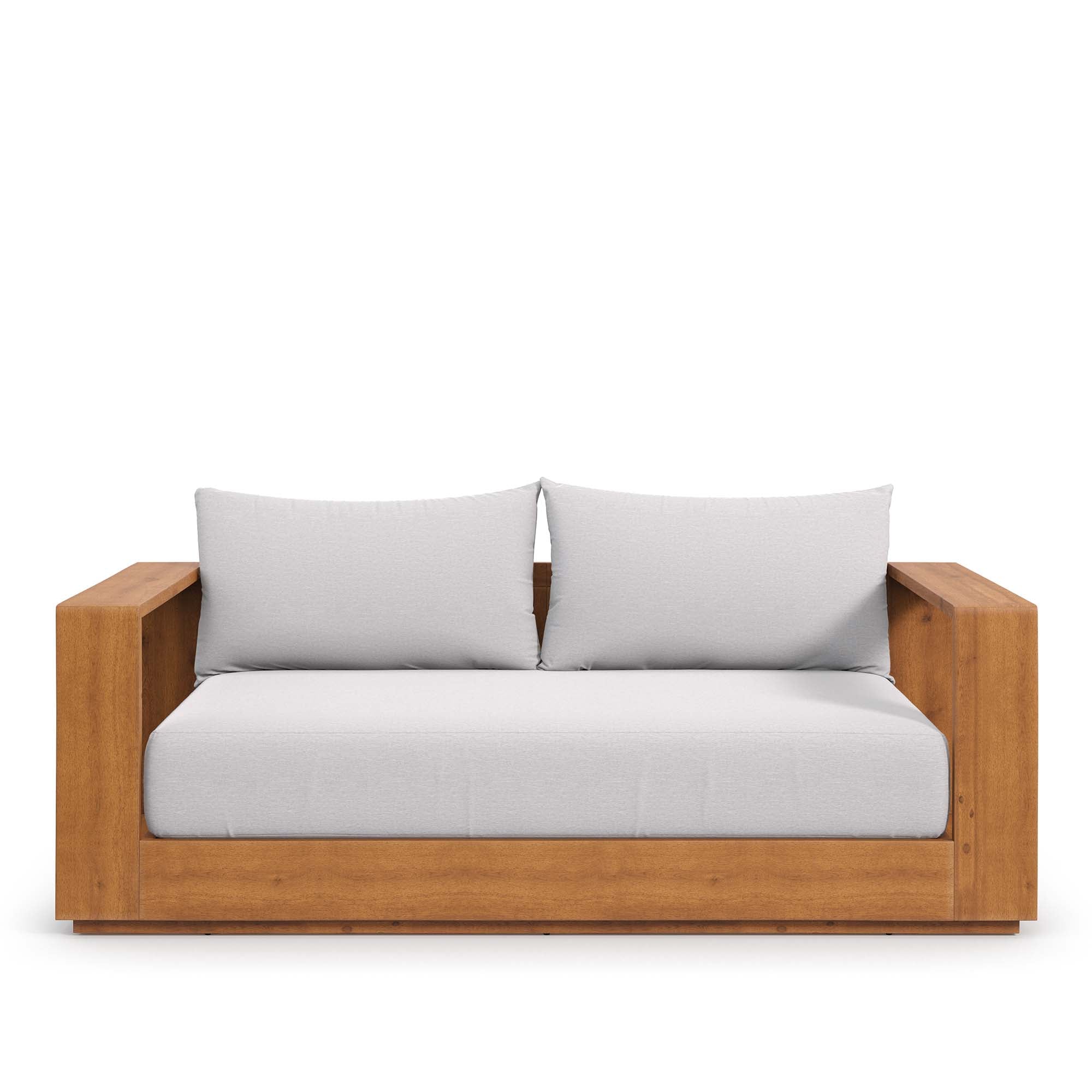 Tulsa Acacia Wood Loveseat