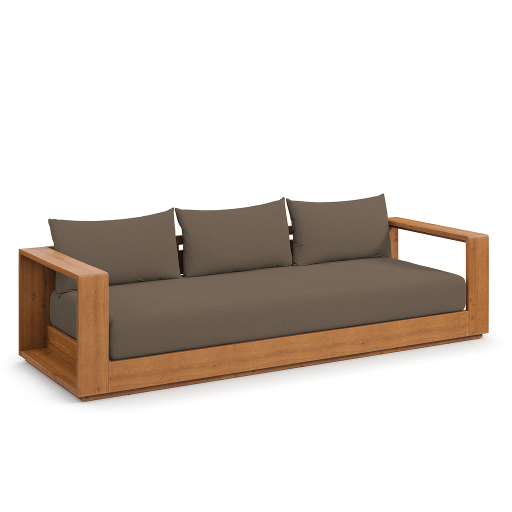 Tulsa Acacia Wood Sofa