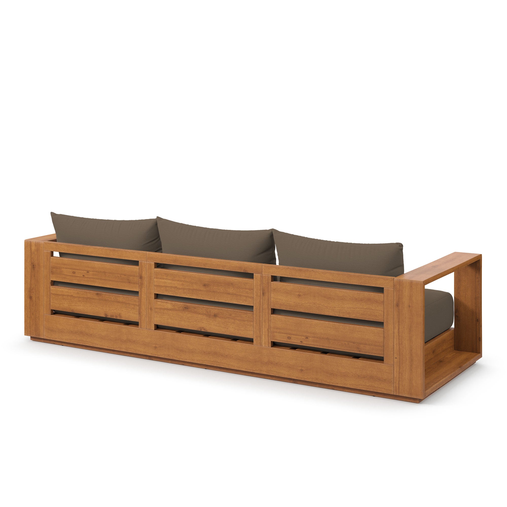 Tulsa Acacia Wood Sofa