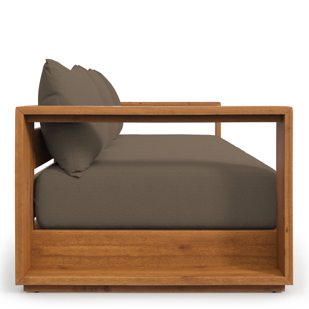 Tulsa Acacia Wood Sofa