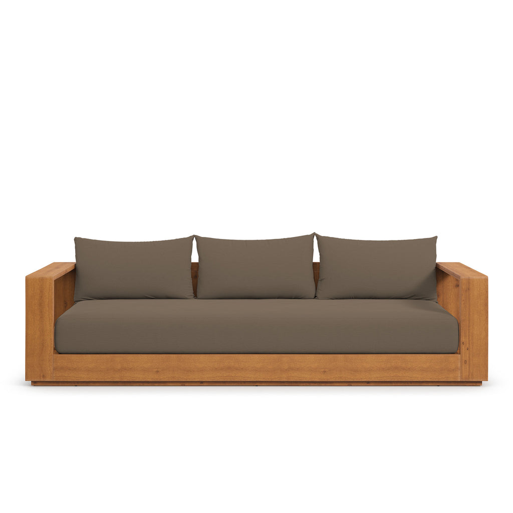 Tulsa Acacia Wood Sofa