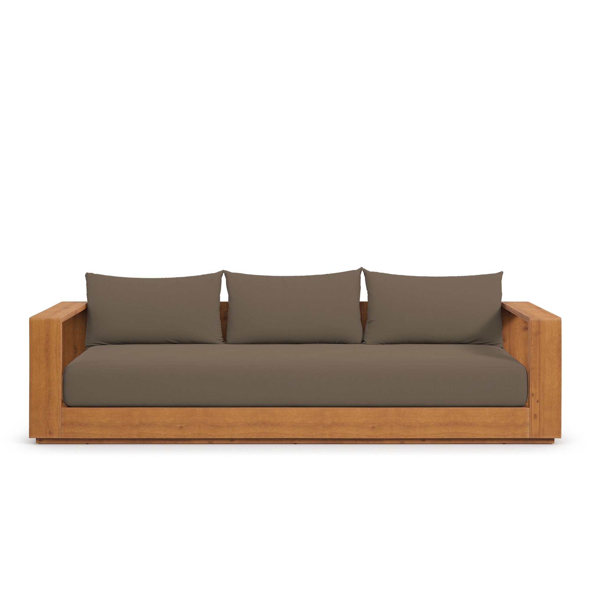 Tulsa Acacia Wood Sofa