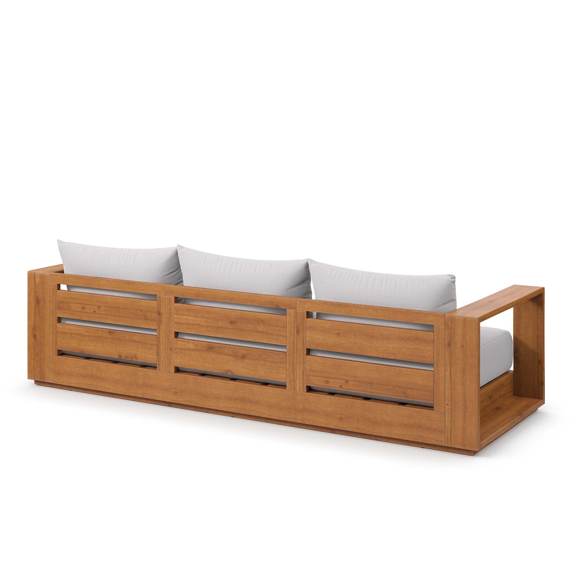 Tulsa Acacia Wood Sofa