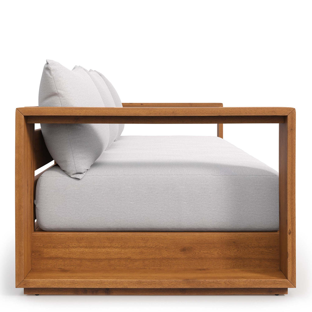 Tulsa Acacia Wood Sofa