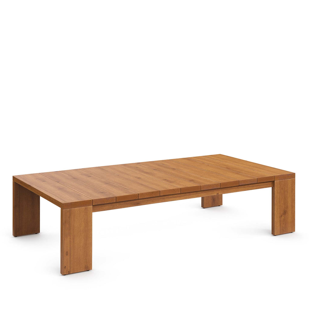 Tulsa Outdoor Acacia Wood Coffee Table