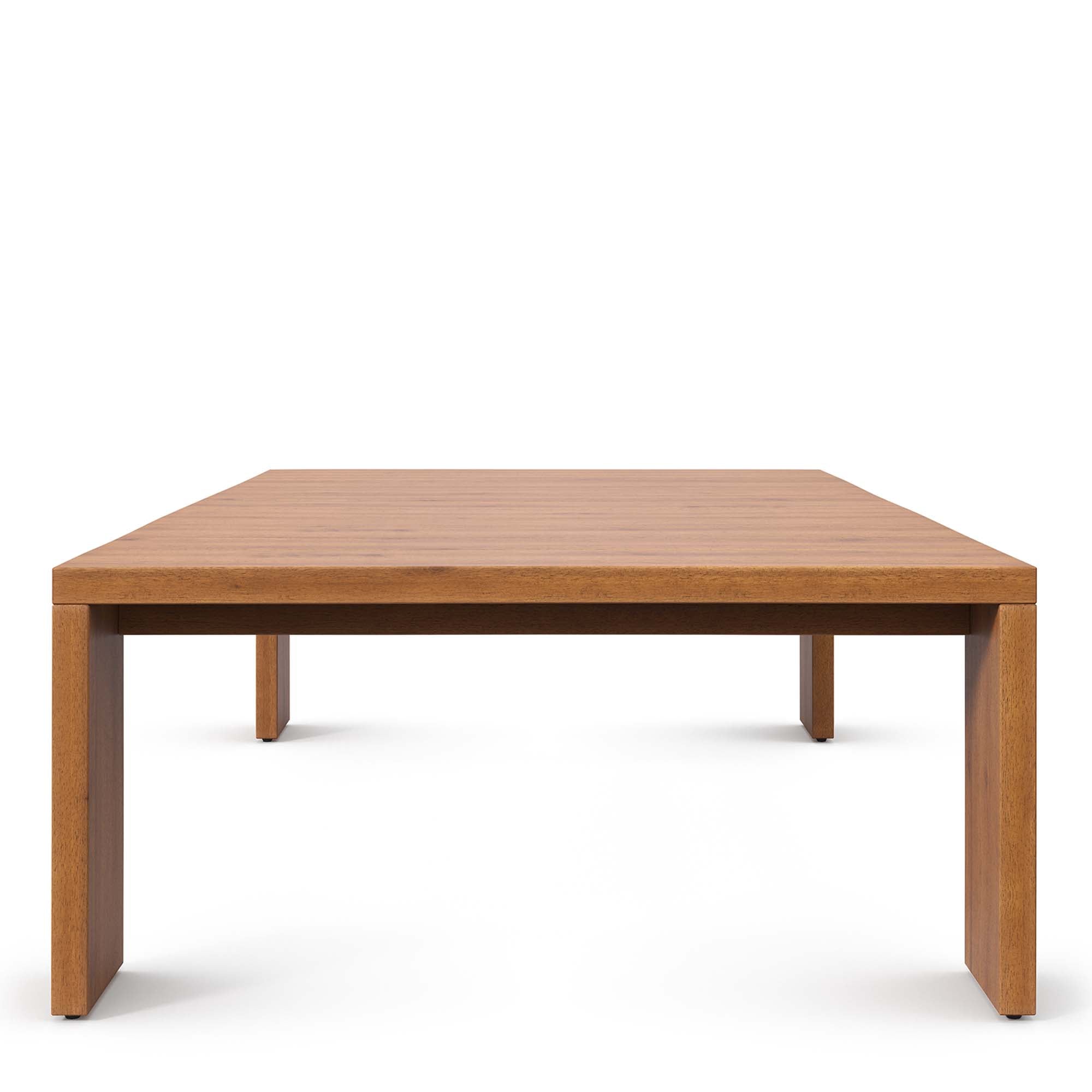 Tulsa 2 Piece Outdoor Acacia Wood Sofa and Coffee Table Set