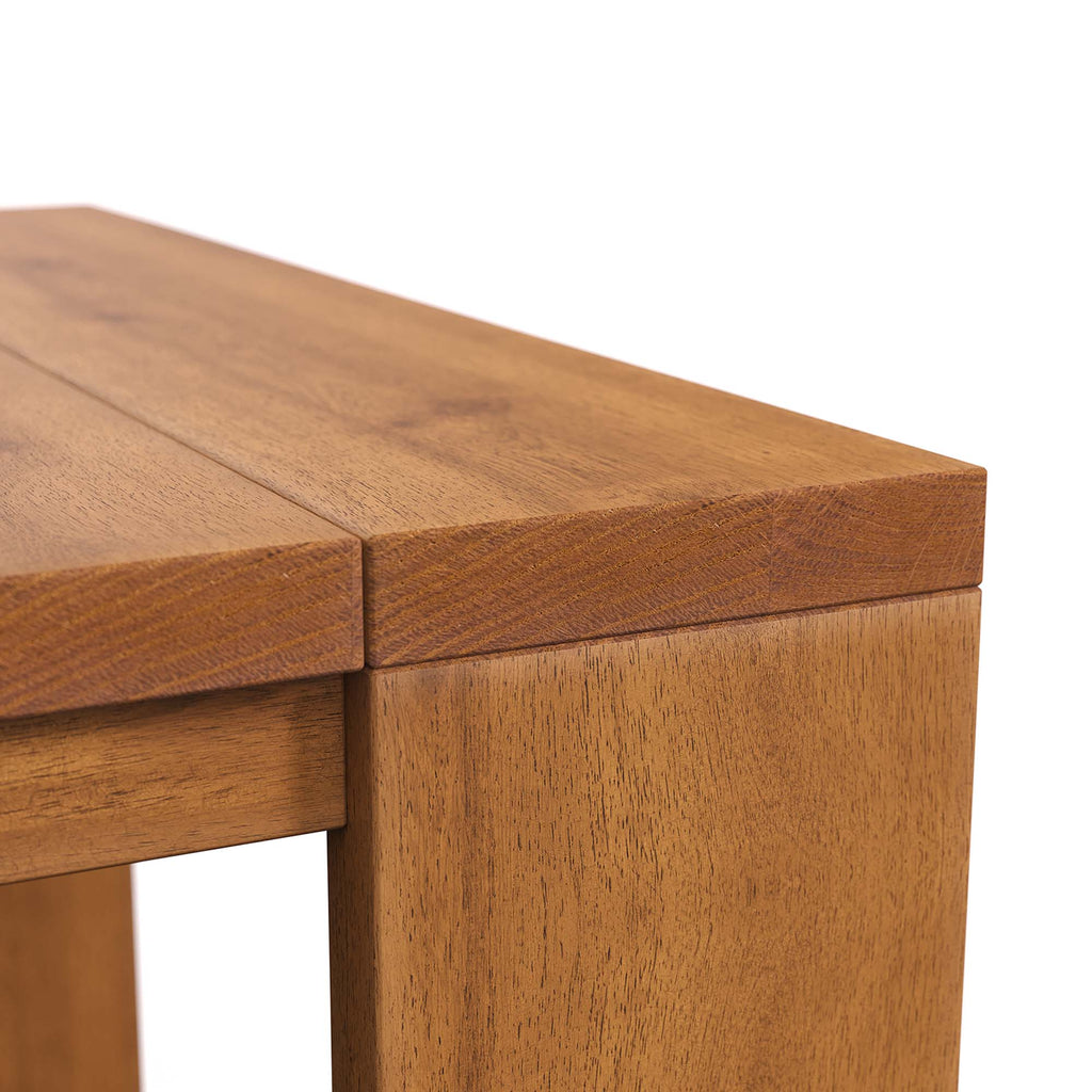 Tulsa Outdoor Acacia Wood Side Table