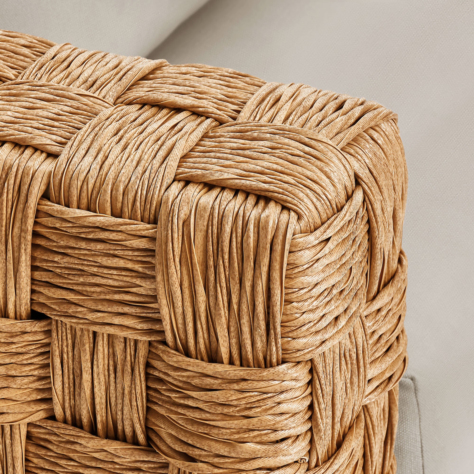 Steffen Wicker Rattan Loveseat