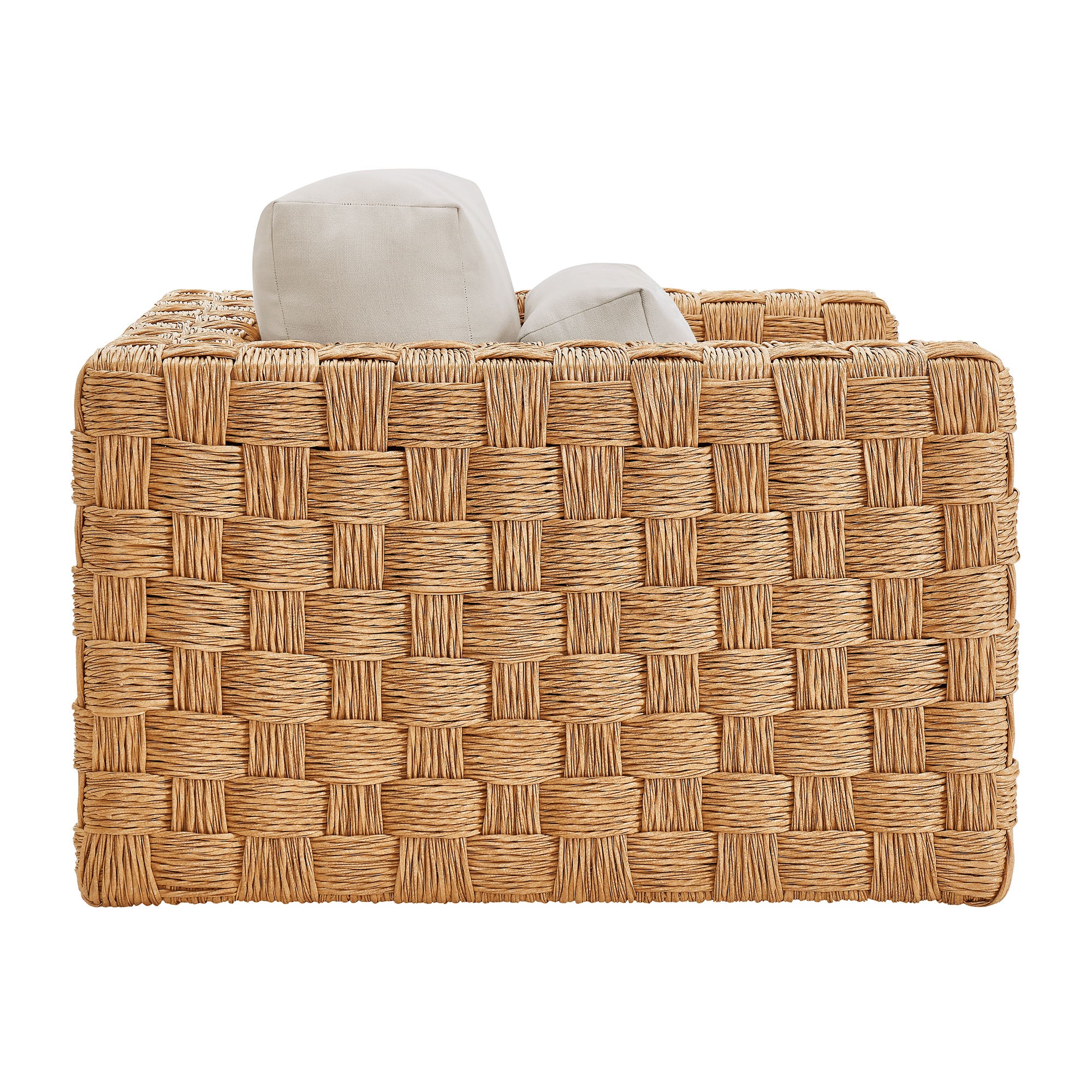 Steffan 4 Piece Outdoor Wicker Rattan Set