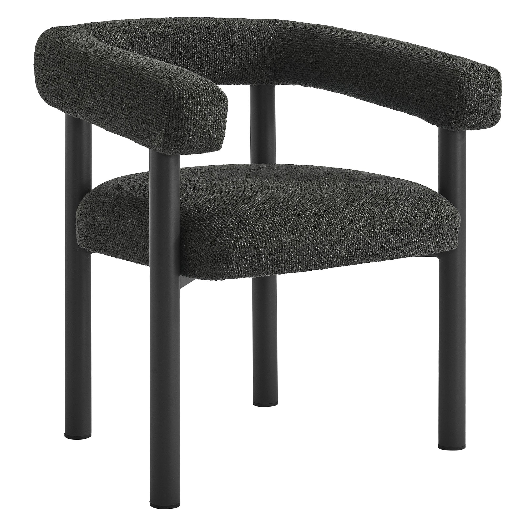 Naveen Outdoor Aluminum Dining Armchairs Set of 2
