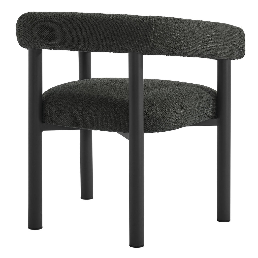 Naveen Outdoor Aluminum Dining Armchairs Set of 2