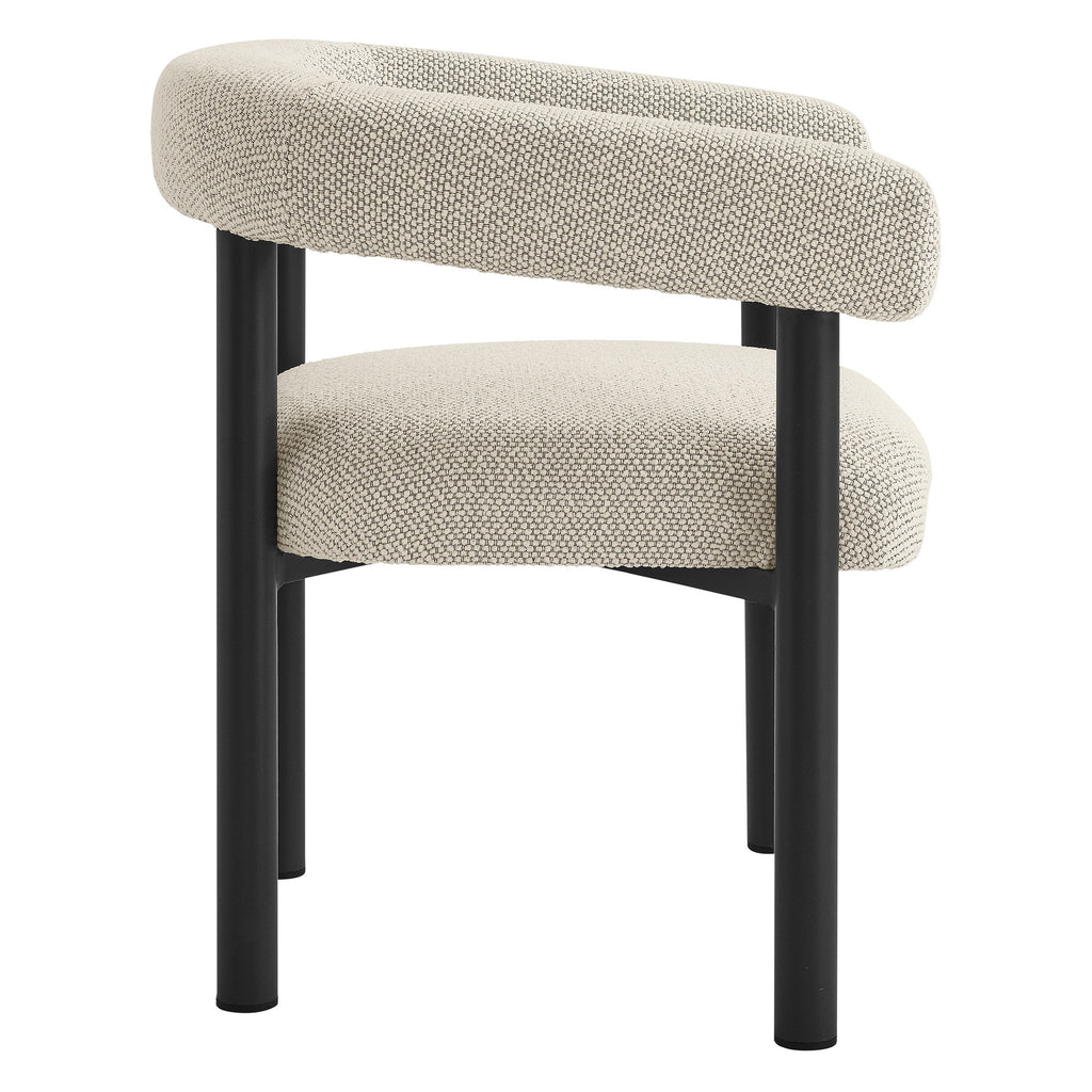 Naveen Outdoor Aluminum Dining Armchairs Set of 2