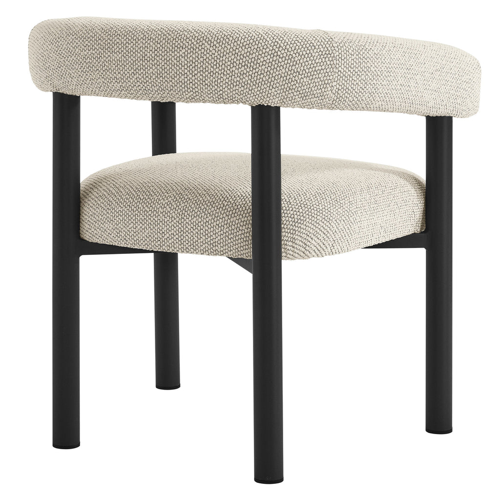 Naveen Outdoor Aluminum Dining Armchairs Set of 2