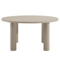 Naveen Outdoor 60 Inch Round Aluminum Dining Table