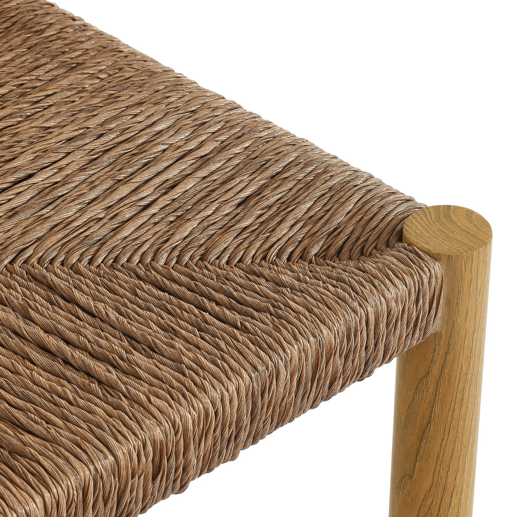 Cortland Outdoor Rattan and Aluminum Counter Stools Set of 2