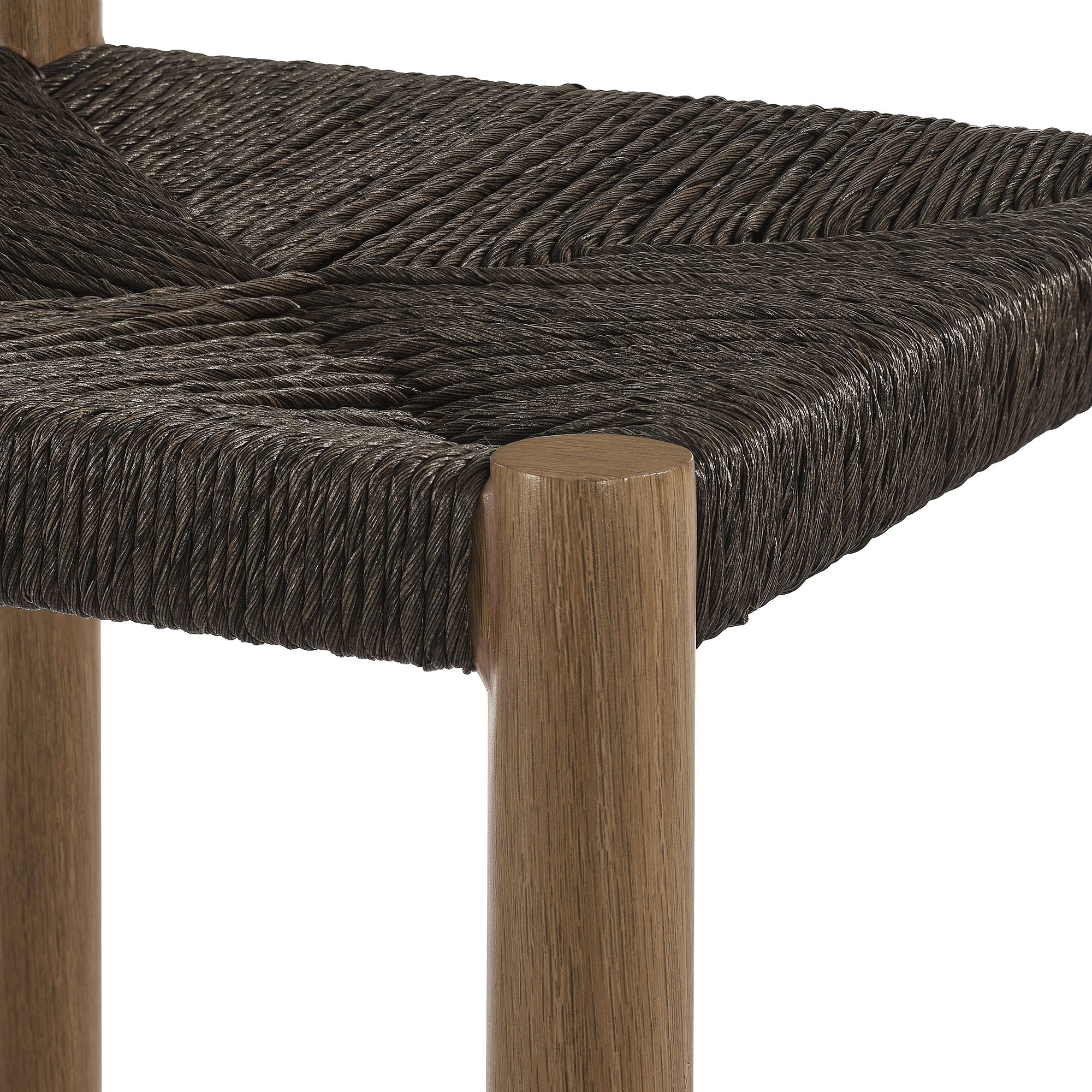 Cortland Outdoor Rattan and Aluminum Bar Stools Set of 2