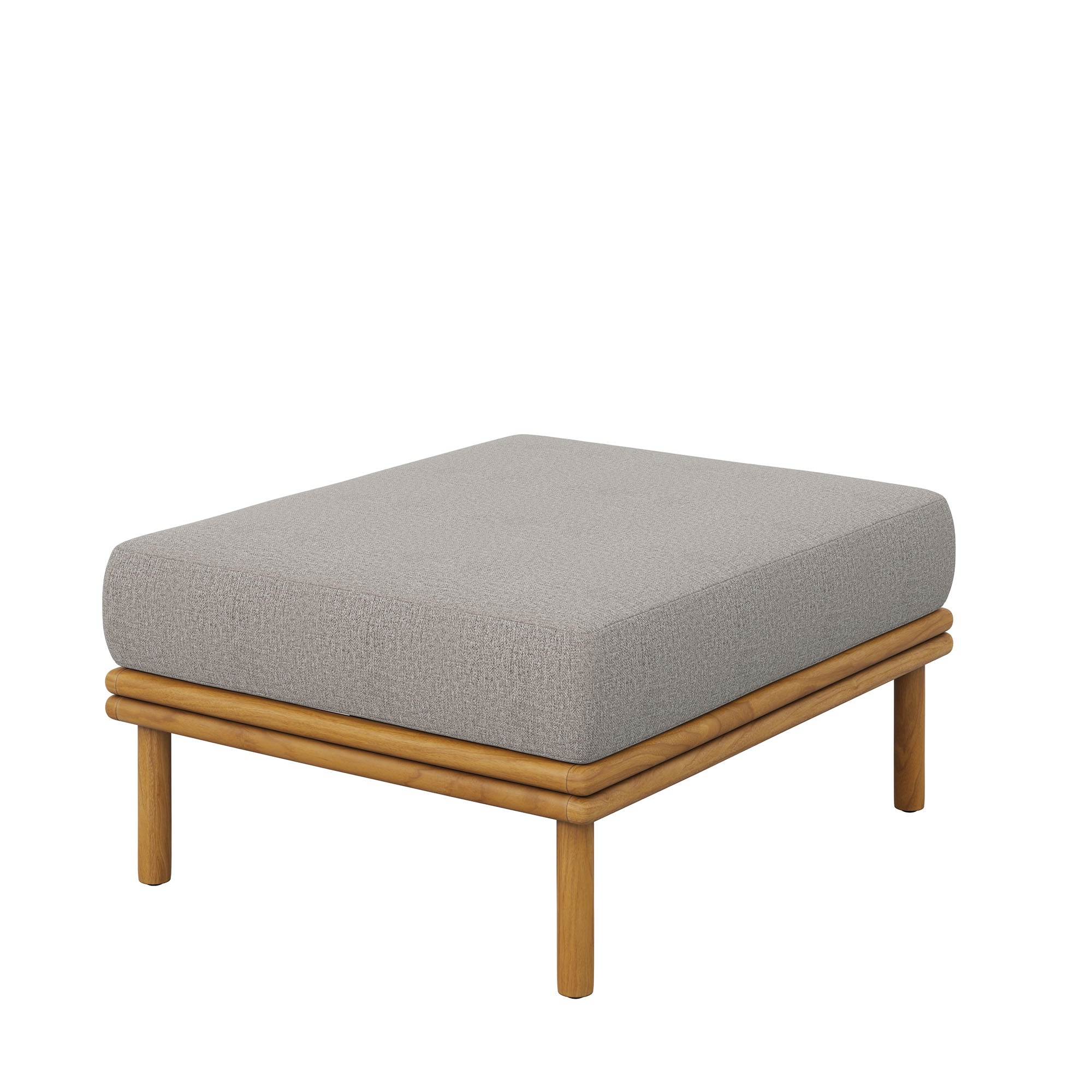 Henry Outdoor Teak Ottoman