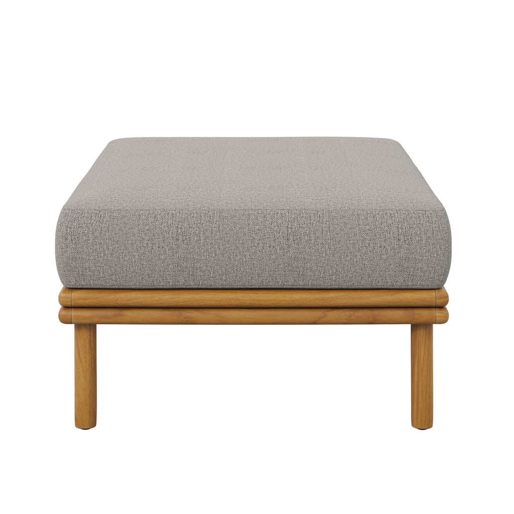 Henry Outdoor Teak Ottoman