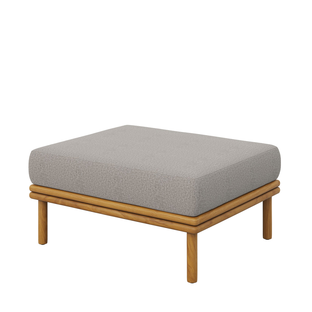Henry Outdoor Teak Ottoman