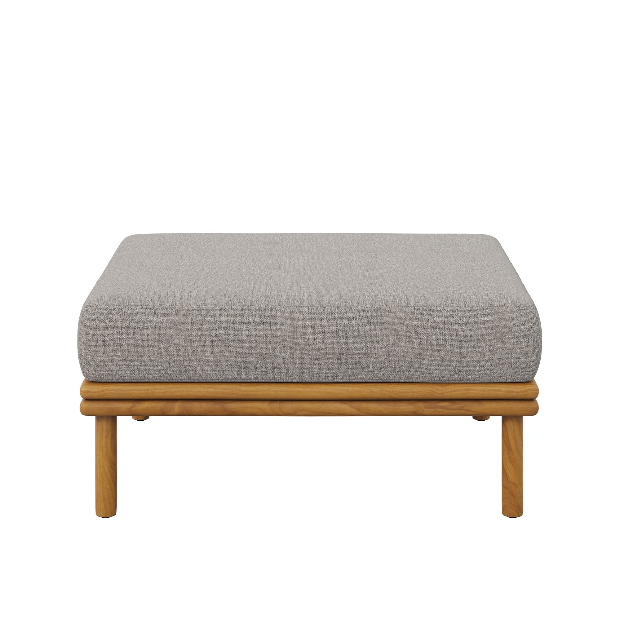 Henry Outdoor Teak Ottoman