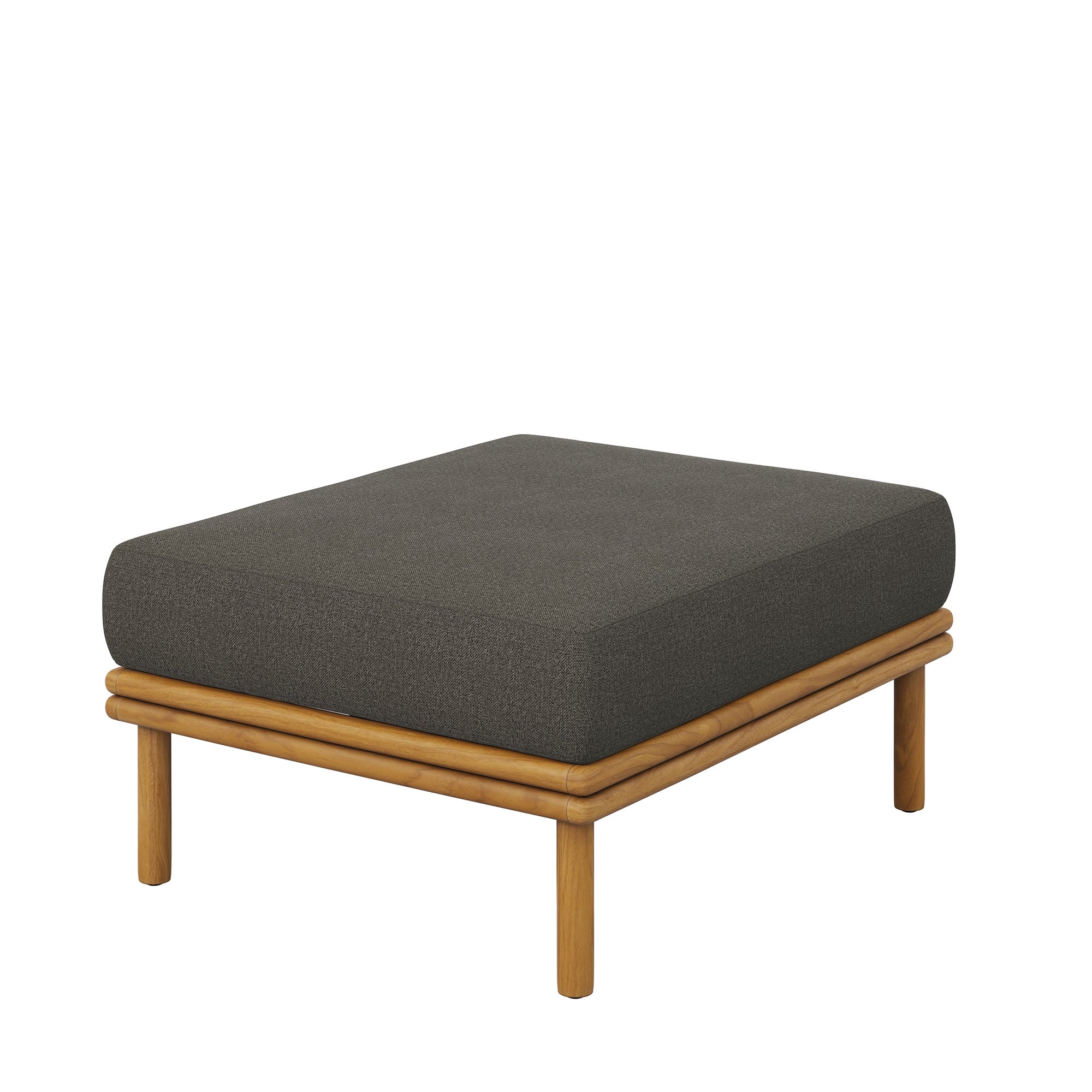 Henry Outdoor Teak Ottoman