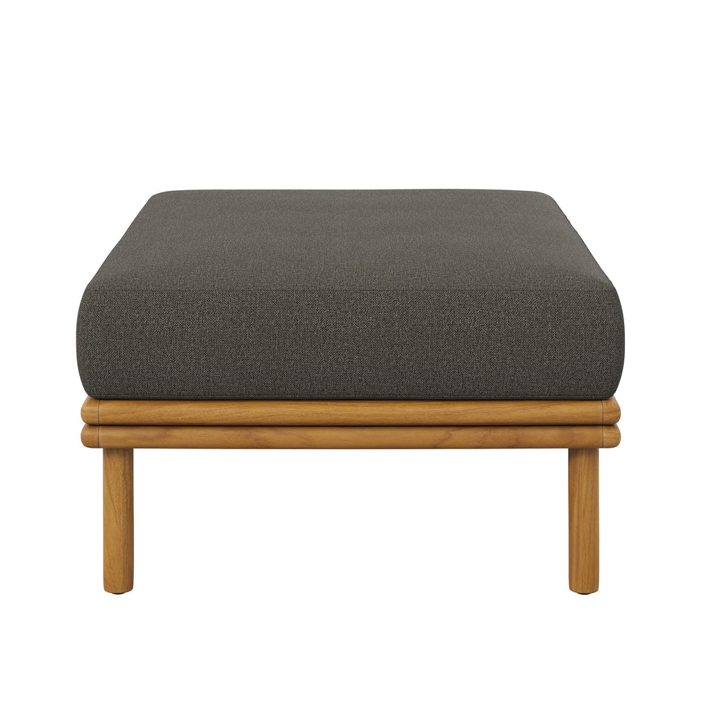 Henry Outdoor Teak Ottoman