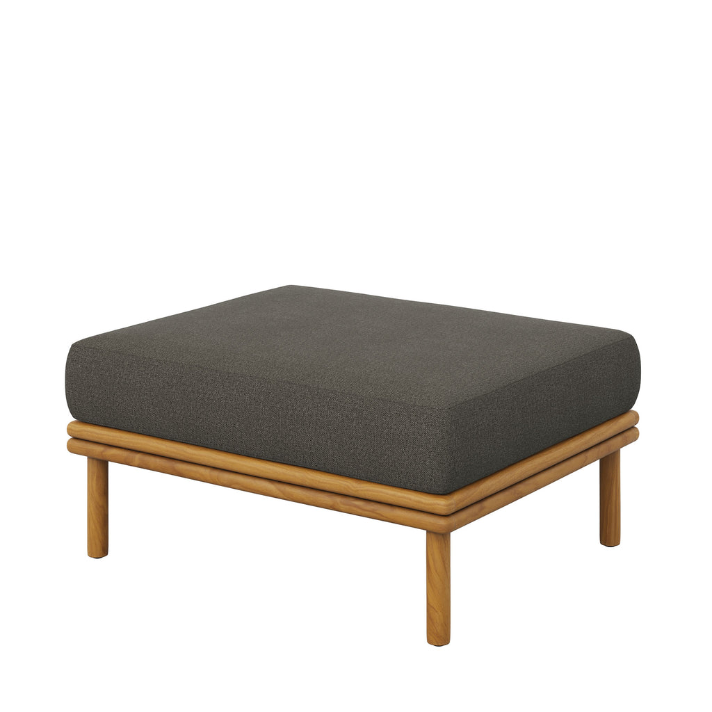 Henry Outdoor Teak Ottoman