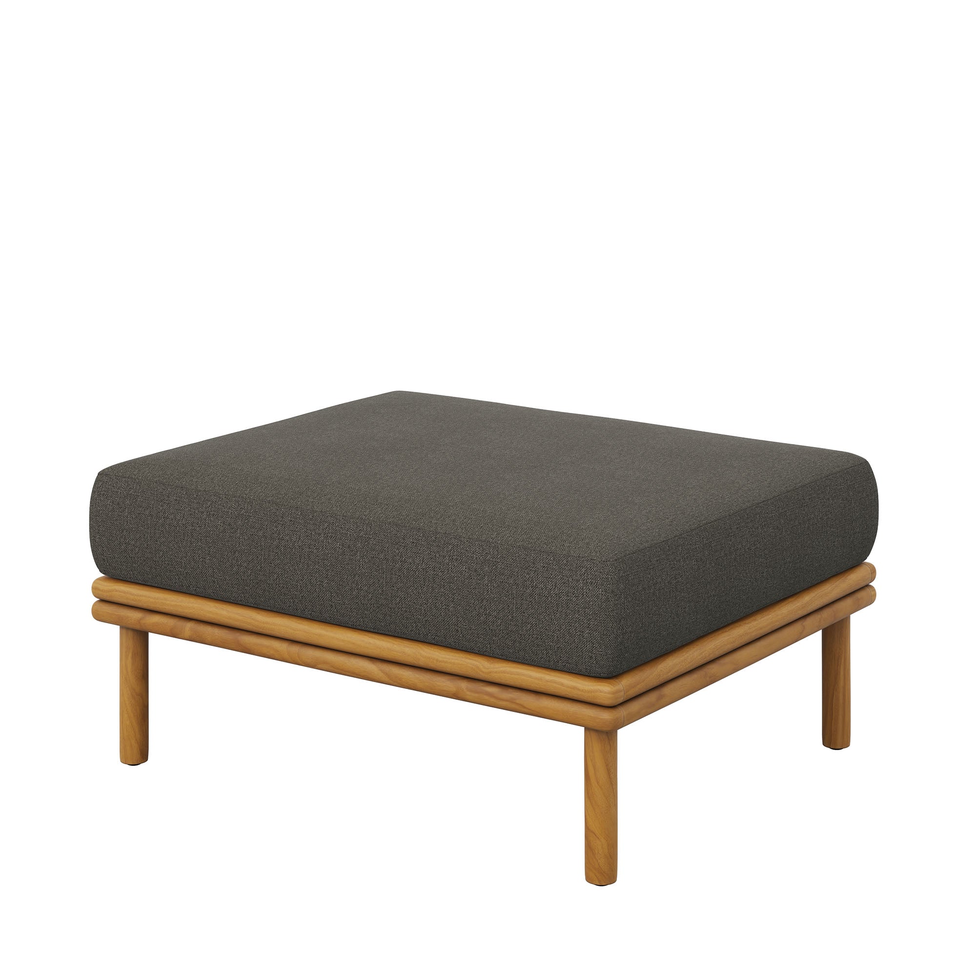 Henry Outdoor Teak Ottoman