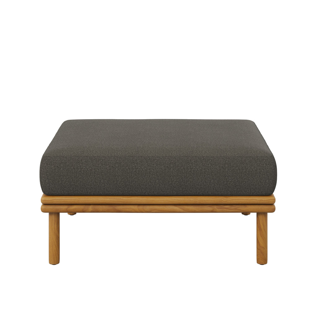 Henry Outdoor Teak Ottoman