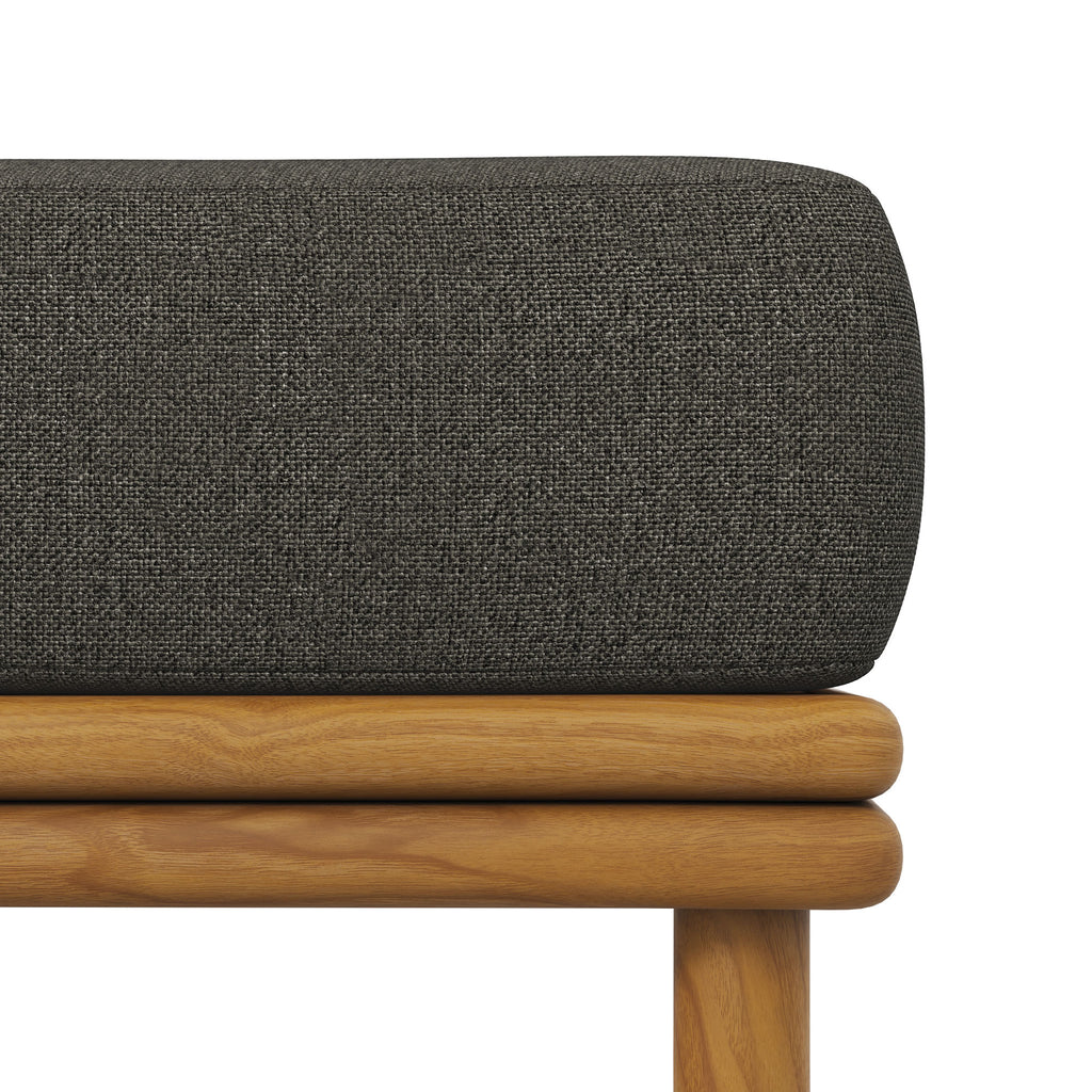 Henry Outdoor Teak Ottoman