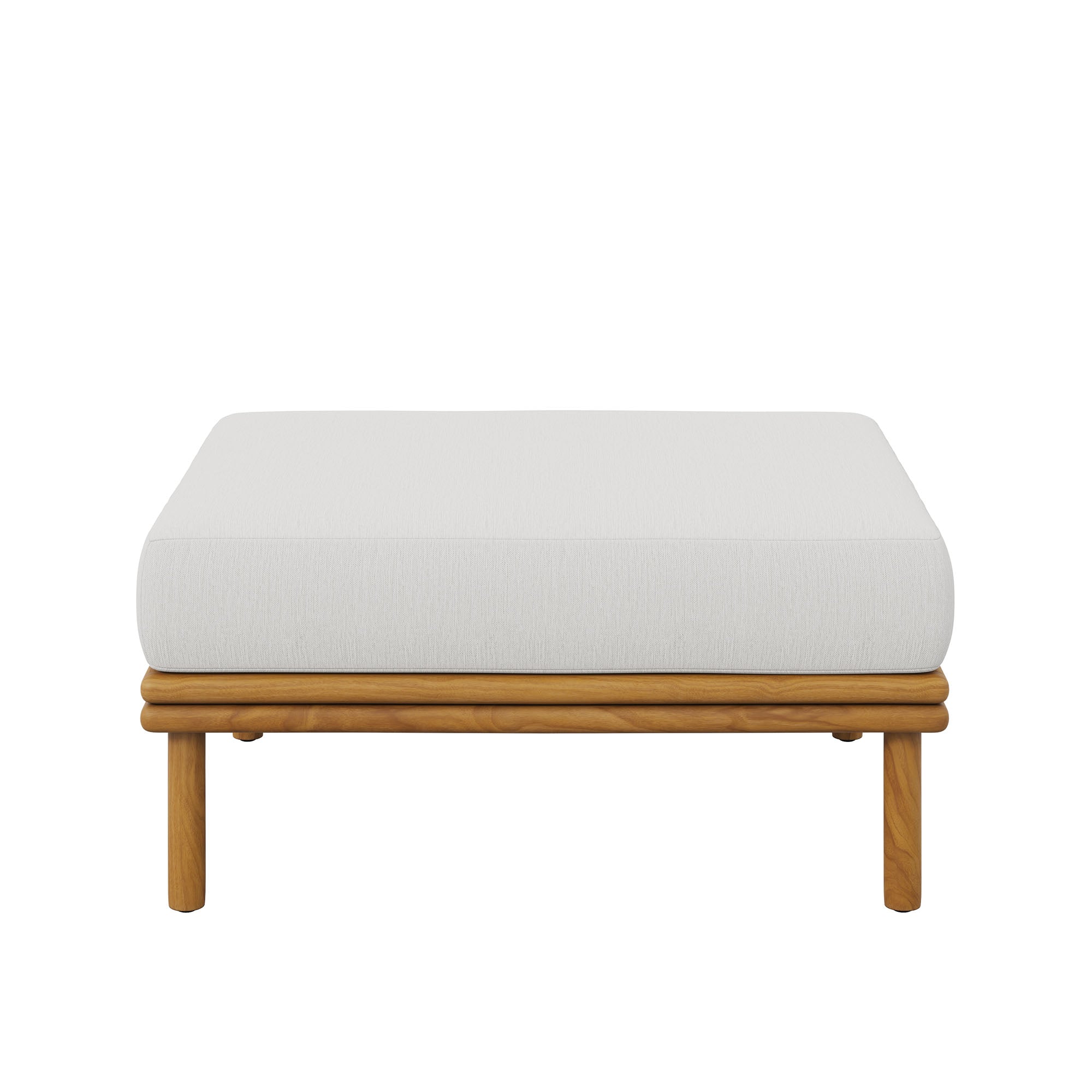 Henry Outdoor Teak Ottoman