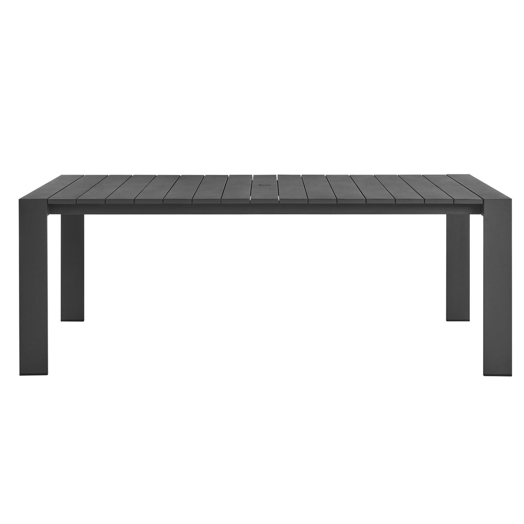 Tulsa Rectangular Outdoor Aluminum Dining Table