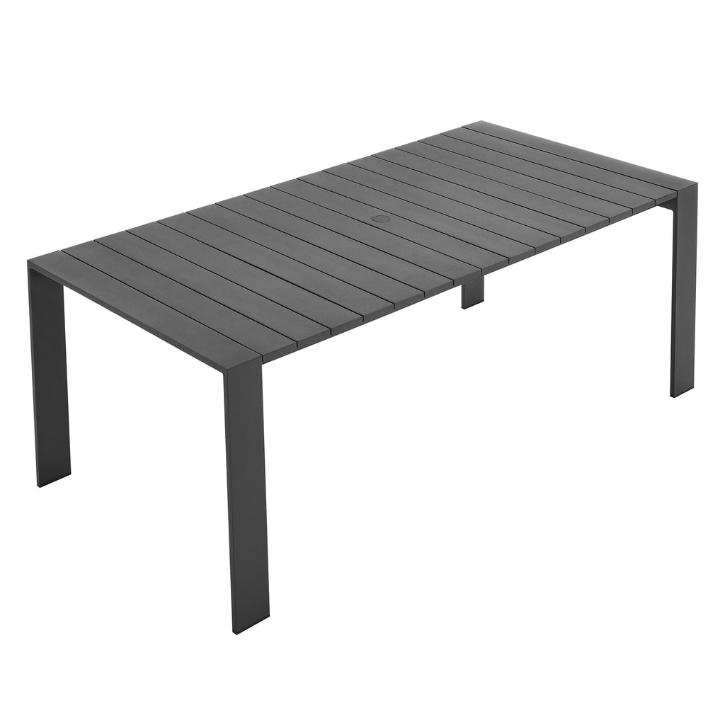 Tulsa Rectangular Outdoor Aluminum Dining Table