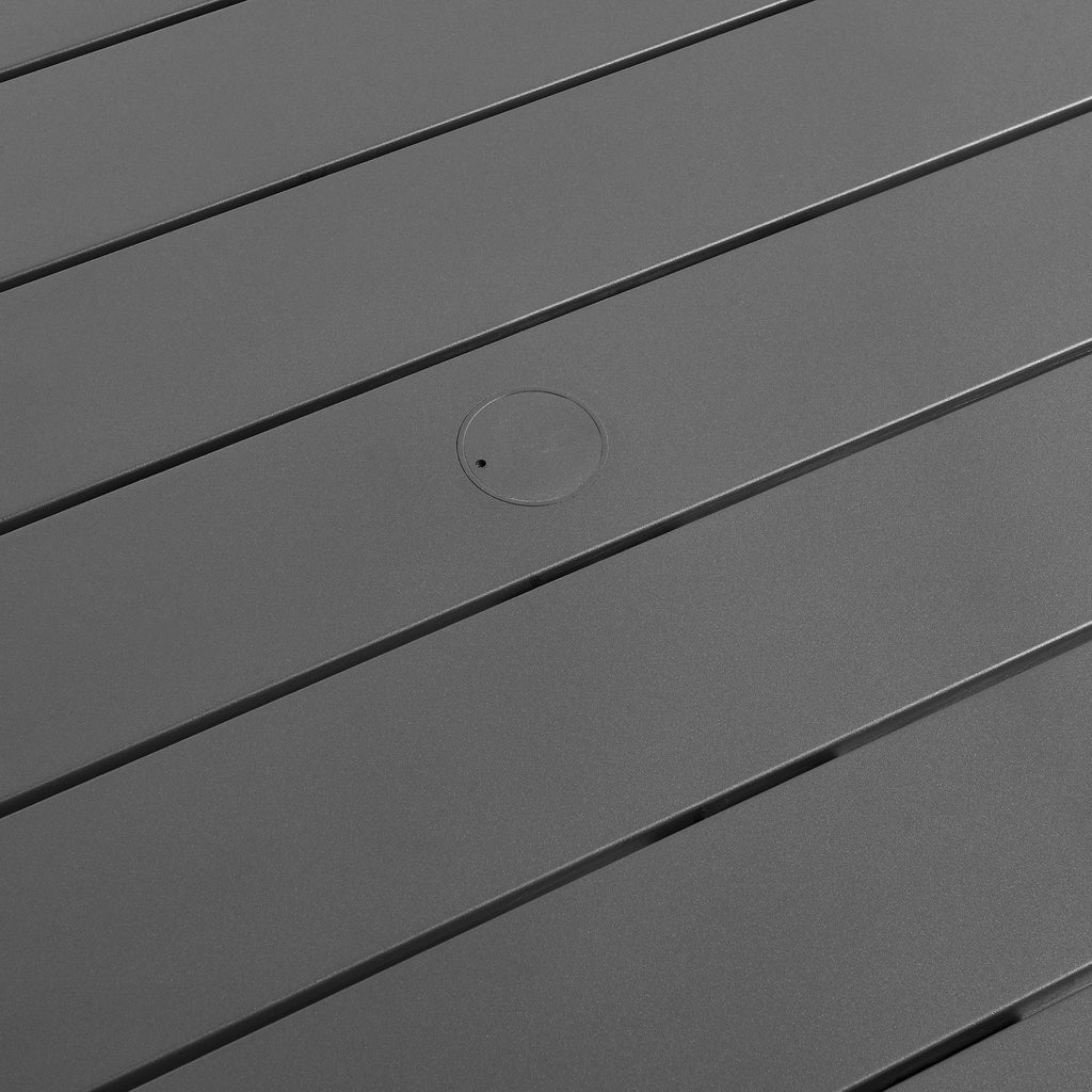 Tulsa Rectangular Outdoor Aluminum Dining Table