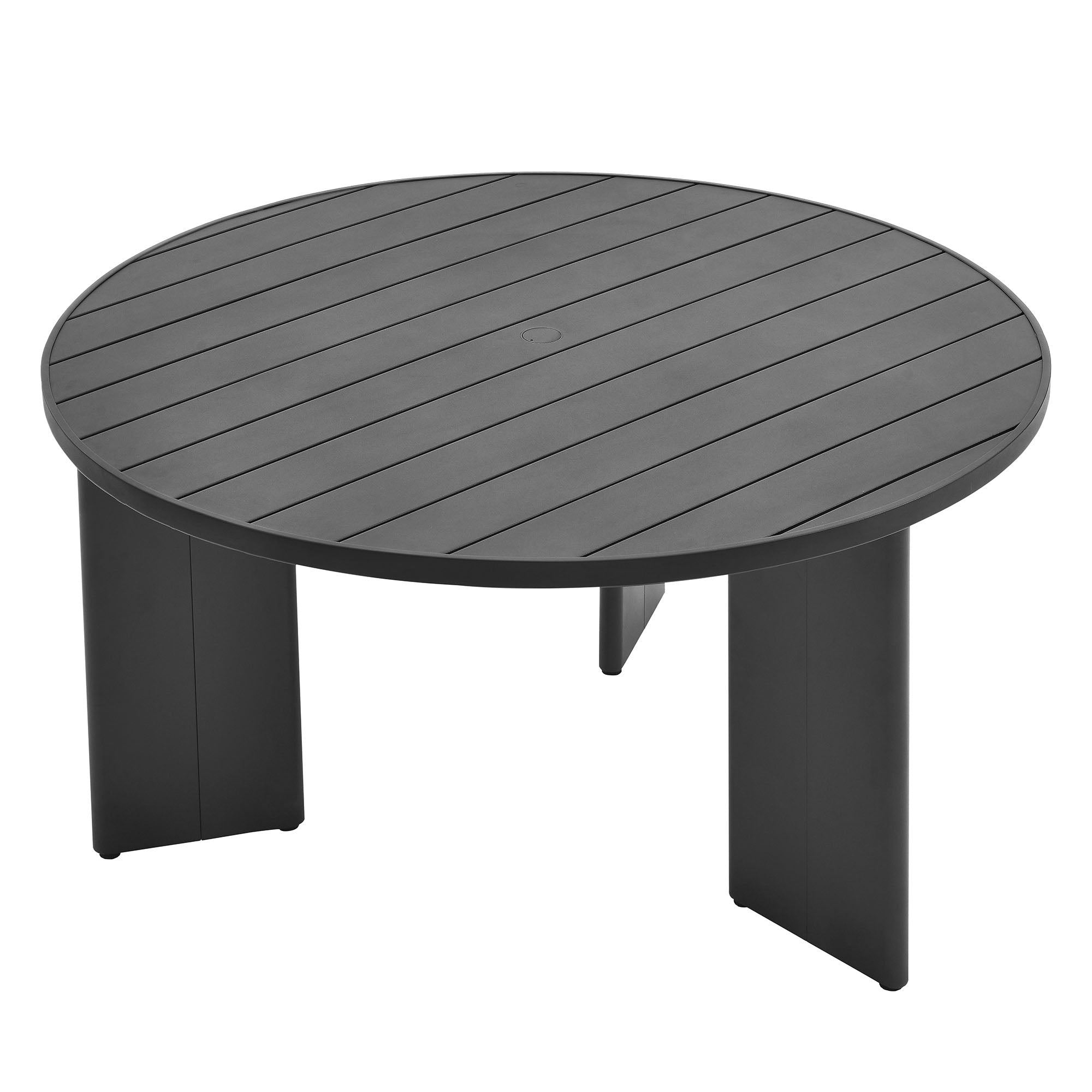 Tulsa Round Outdoor Aluminum Dining Table