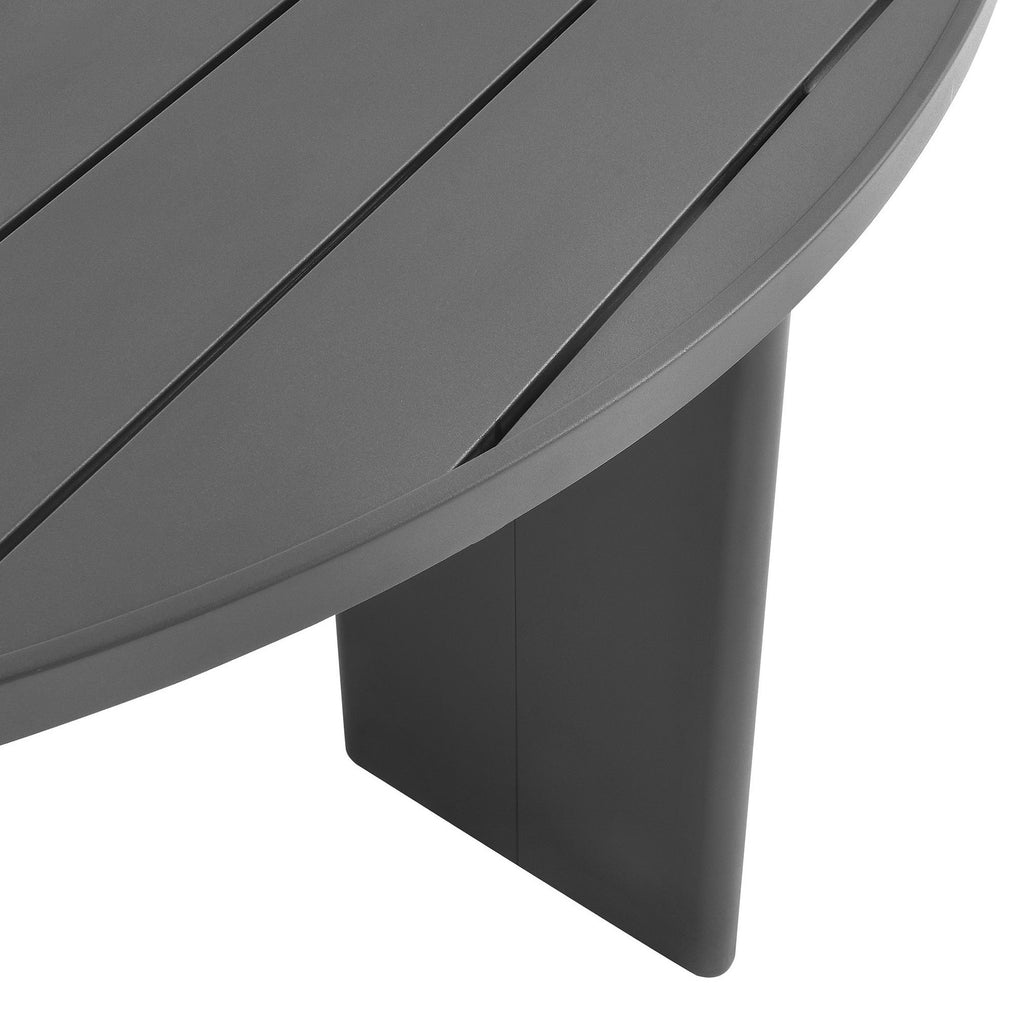 Tulsa Round Outdoor Aluminum Dining Table