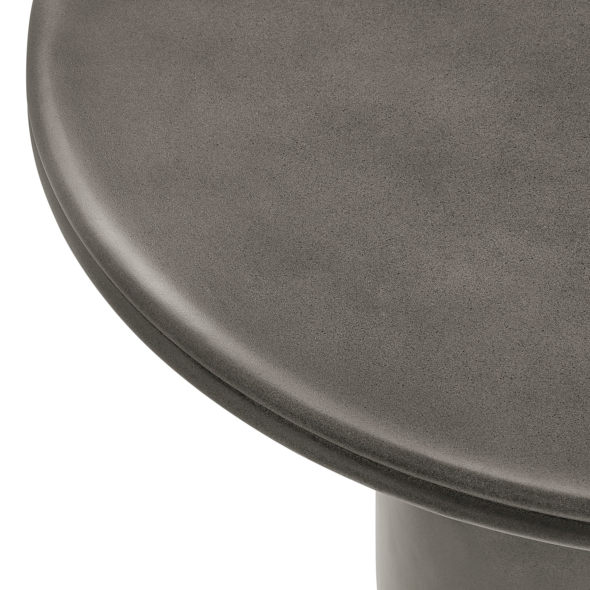 Bryson 48 Inch Outdoor Concrete Round Dining Table