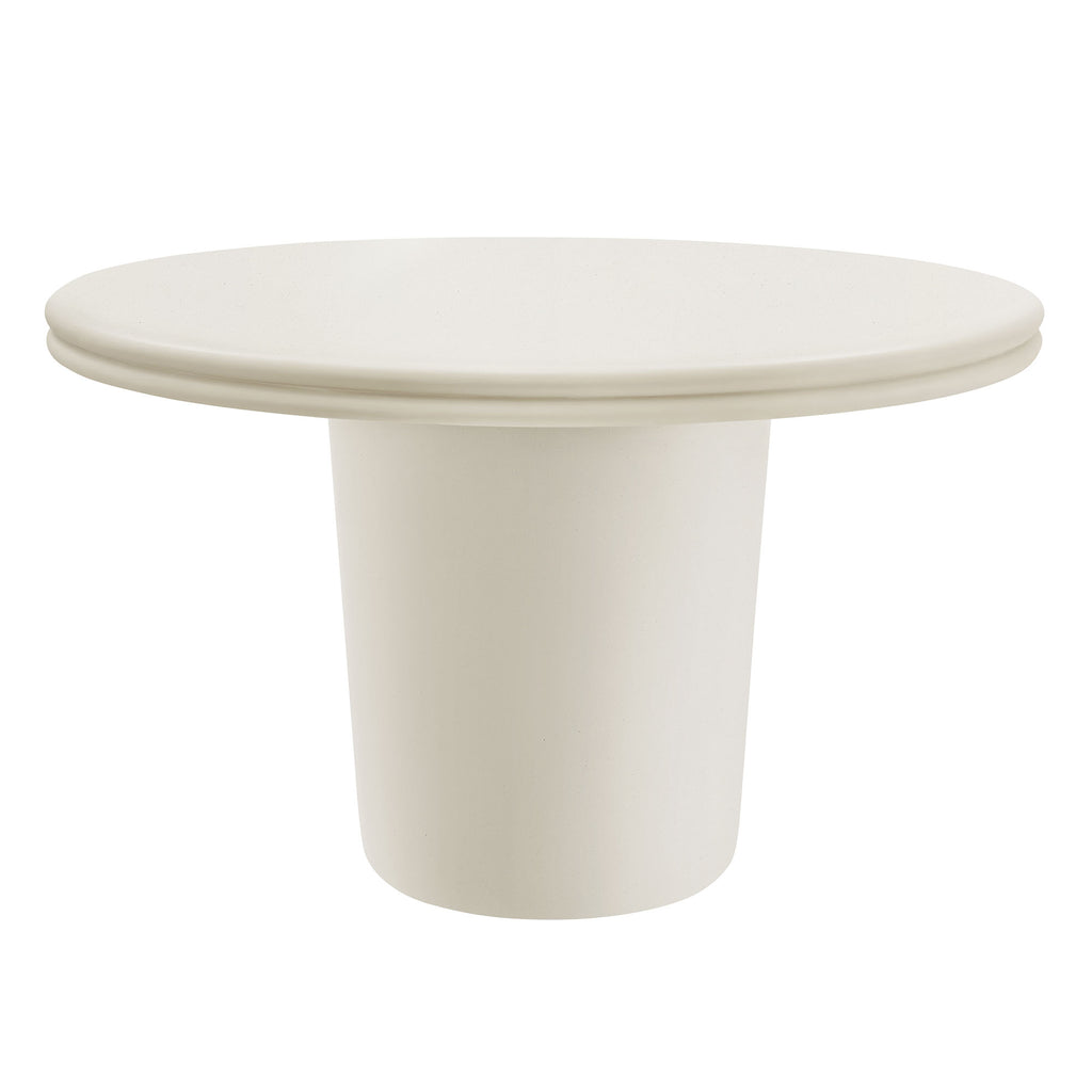 Bryson 48 Inch Outdoor Concrete Round Dining Table