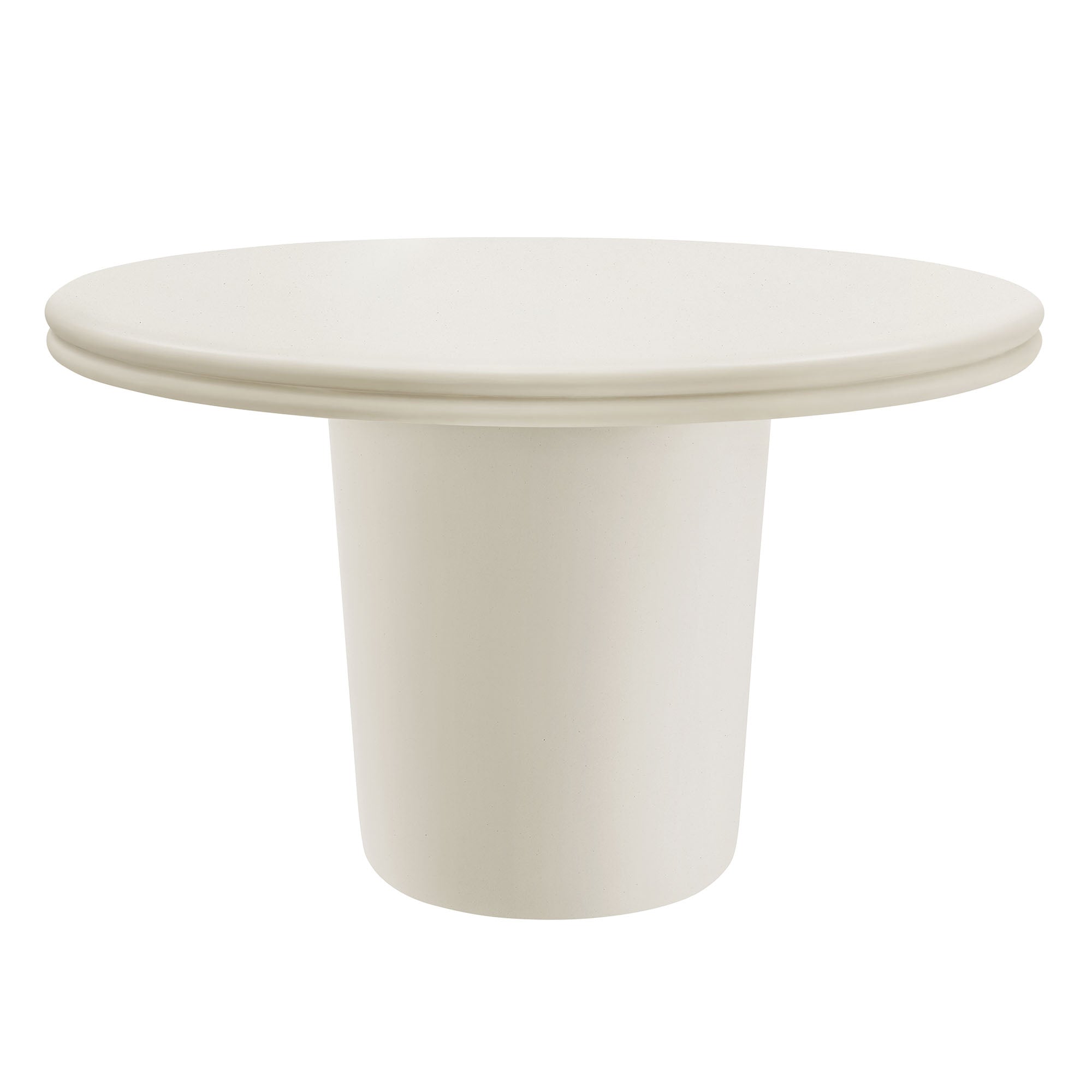 Bryson 48 Inch Outdoor Concrete Round Dining Table