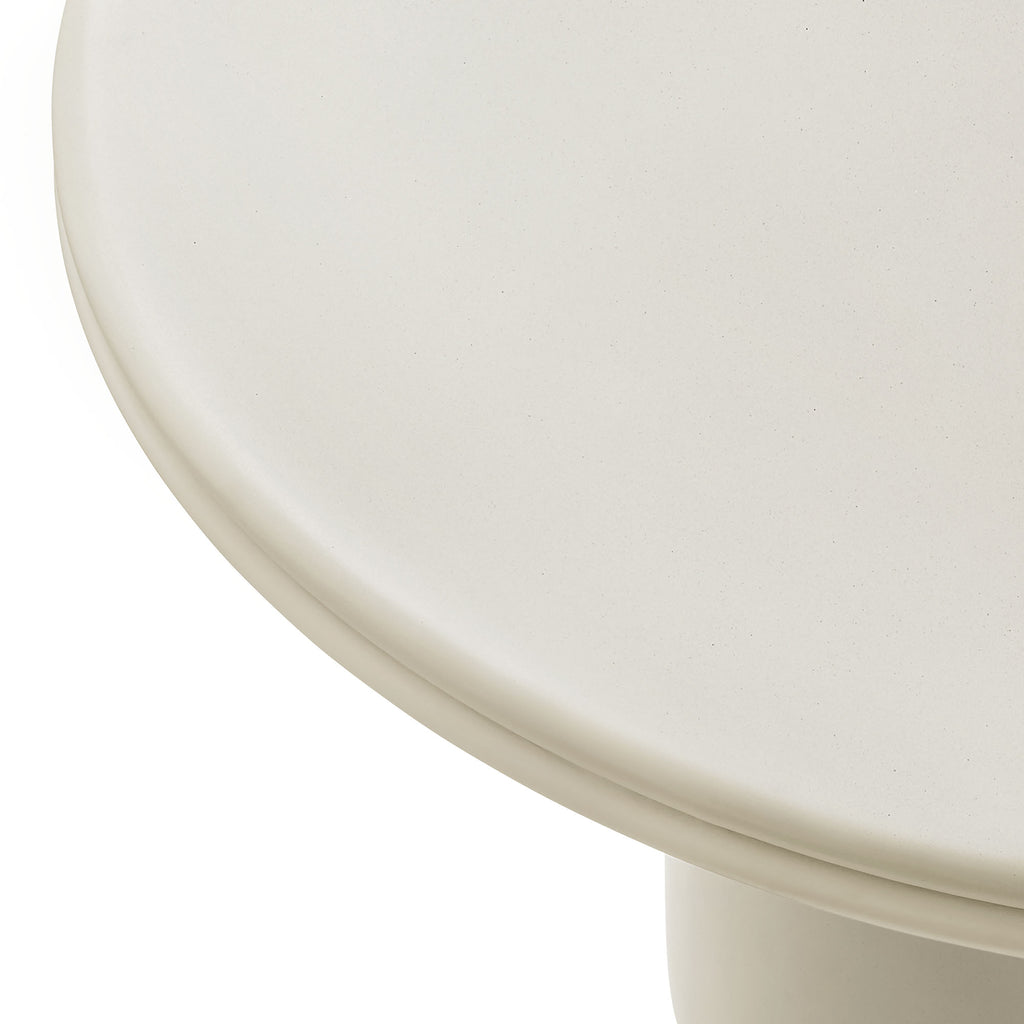 Bryson 48 Inch Outdoor Concrete Round Dining Table